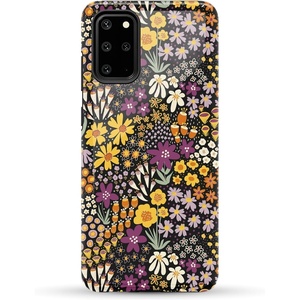image:imageCasely Galaxy S20 Plus Case  Lovebug  Blue Hearts  Essential Slim DualLayer Protective DesignFalling for You  Plum Floral