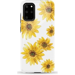 image:imageCasely Galaxy S20 Plus Case  Lovebug  Blue Hearts  Essential Slim DualLayer Protective DesignGolden Garden  Yellow Sunflower