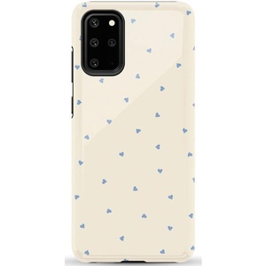 image:imageCasely Galaxy S20 Plus Case  Lovebug  Blue Hearts  Essential Slim DualLayer Protective DesignIm Yours  Tiny Hearts