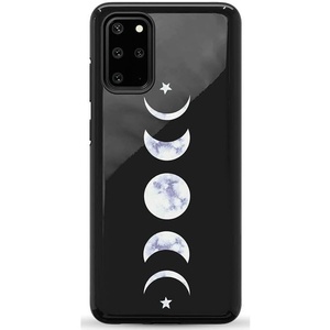 image:imageCasely Galaxy S20 Plus Case  Lovebug  Blue Hearts  Essential Slim DualLayer Protective DesignIts Just a Phase  Marble Moon