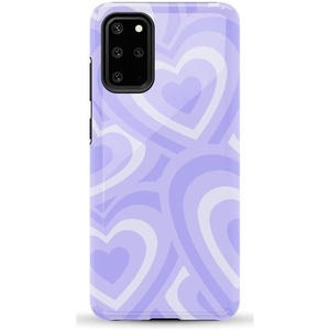 image:imageCasely Galaxy S20 Plus Case  Lovebug  Blue Hearts  Essential Slim DualLayer Protective DesignLove Song  Lavender Heart
