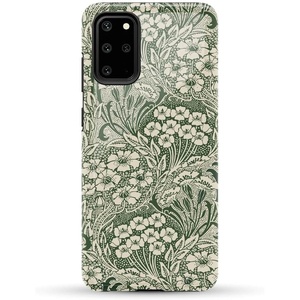 image:imageCasely Galaxy S20 Plus Case  Lovebug  Blue Hearts  Essential Slim DualLayer Protective DesignMystic Meadow  Green Gardens
