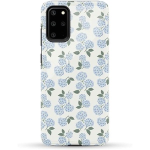 image:imageCasely Galaxy S20 Plus Case  Lovebug  Blue Hearts  Essential Slim DualLayer Protective DesignNantucket Cottage  Blue Hydrangea