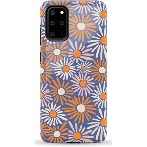 image:imageCasely Galaxy S20 Plus Case  Lovebug  Blue Hearts  Essential Slim DualLayer Protective DesignSpring Forward  Daisy Floral