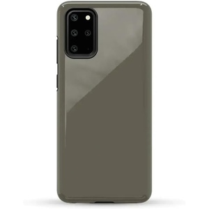 image:imageCasely Galaxy S20 Plus Case  Lovebug  Blue Hearts  Essential Slim DualLayer Protective DesignThe Boyfriend Collection  Army Green