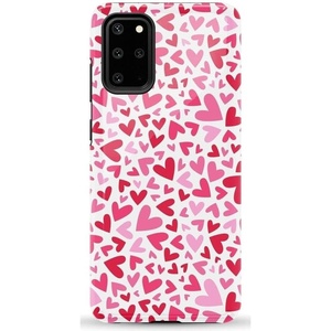 image:imageCasely Galaxy S20 Plus Case  Lovebug  Blue Hearts  Essential Slim DualLayer Protective DesignXOXO  Candy Hearts