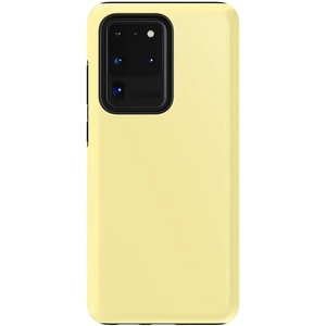 image:imageCasely Galaxy S20 Ultra Case  XOXO  Candy Hearts  Essential Slim DualLayer Protective DesignButter Me Up  Butter Yellow