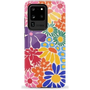 image:imageCasely Galaxy S20 Ultra Case  XOXO  Candy Hearts  Essential Slim DualLayer Protective DesignFlower Patch  MultiColor Floral