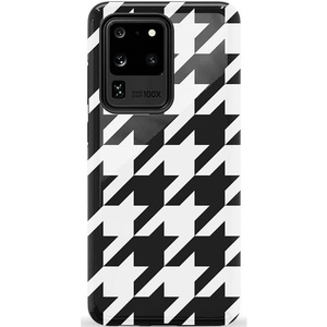 image:imageCasely Galaxy S20 Ultra Case  XOXO  Candy Hearts  Essential Slim DualLayer Protective DesignHoundstooth  High Contrast Design