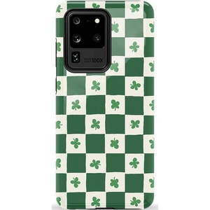 image:imageCasely Galaxy S20 Ultra Case  XOXO  Candy Hearts  Essential Slim DualLayer Protective DesignLucky You  Shamrock
