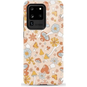 image:imageCasely Galaxy S20 Ultra Case  XOXO  Candy Hearts  Essential Slim DualLayer Protective DesignMushroom Magic  Retro Floral