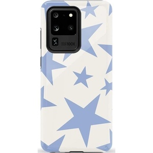 image:imageCasely Galaxy S20 Ultra Case  XOXO  Candy Hearts  Essential Slim DualLayer Protective DesignStars Align  Blue  White Stars