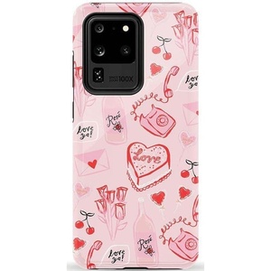image:imageCasely Galaxy S20 Ultra Case  XOXO  Candy Hearts  Essential Slim DualLayer Protective DesignThats Amore  Valentines