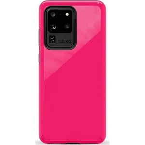 image:imageCasely Galaxy S20 Ultra Case  XOXO  Candy Hearts  Essential Slim DualLayer Protective DesignThink Pink  Solid Neon Pink