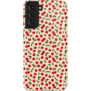 image:imageCasely Galaxy S21 Case  Nantucket Cottage  Blue Hydrangea  Essential Slim DualLayer Protective DesignCherry on Top  Red Cherries