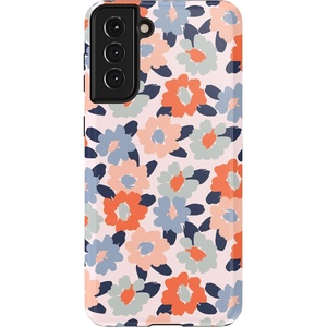 image:imageCasely Galaxy S21 Case  Nantucket Cottage  Blue Hydrangea  Essential Slim DualLayer Protective DesignField of Flowers  Pastel Floral