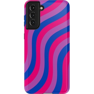 image:imageCasely Galaxy S21 Case  Nantucket Cottage  Blue Hydrangea  Essential Slim DualLayer Protective DesignLove Wins  Pride