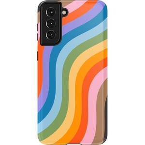 image:imageCasely Galaxy S21 Case  Nantucket Cottage  Blue Hydrangea  Essential Slim DualLayer Protective DesignLove for All  Rainbow Pride