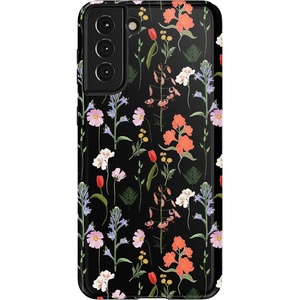 image:imageCasely Galaxy S21 Plus Case  Ride The Wave  Pastel Rainbow Lined  Essential Slim DualLayer Protective DesignSecret Garden  Mixed Floral
