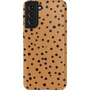 image:imageCasely Galaxy S21 Plus Case  Ride The Wave  Pastel Rainbow Lined  Essential Slim DualLayer Protective DesignSpot On  Dotted Animal Print