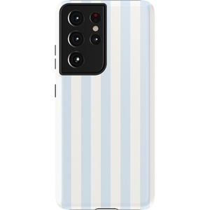 image:imageCasely Galaxy S21 Ultra Case  Opposites Attract  Day amp Night Mountains  Essential Slim DualLayer Protective DesignBlue Stripes  Sunday Best