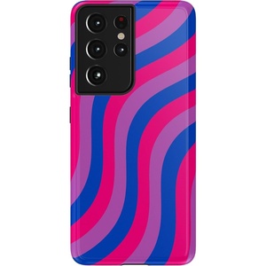 image:imageCasely Galaxy S21 Ultra Case  Opposites Attract  Day amp Night Mountains  Essential Slim DualLayer Protective DesignLove Wins  Pride