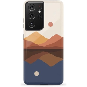image:imageCasely Galaxy S21 Ultra Case  Opposites Attract  Day amp Night Mountains  Essential Slim DualLayer Protective DesignOpposites Attract  Day  Night Mountains