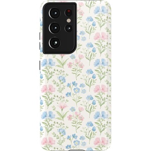 image:imageCasely Galaxy S21 Ultra Case  Opposites Attract  Day amp Night Mountains  Essential Slim DualLayer Protective DesignPastel Garden  Sunday Best