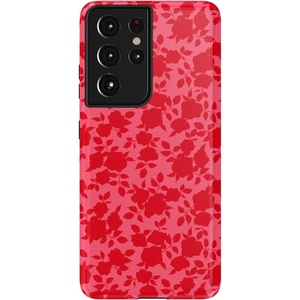 image:imageCasely Galaxy S21 Ultra Case  Opposites Attract  Day amp Night Mountains  Essential Slim DualLayer Protective DesignRose Garden  Red Aesthetic