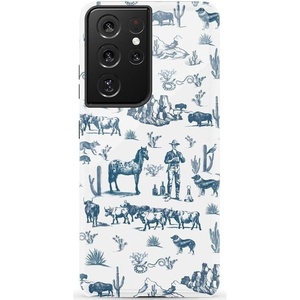 image:imageCasely Galaxy S21 Ultra Case  Opposites Attract  Day amp Night Mountains  Essential Slim DualLayer Protective DesignWild West Adventure  Desert