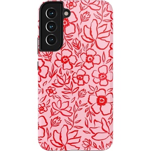 image:imageCasely Galaxy S22 Case  Blush Garden  Floral Doodle  Essential Slim DualLayer Protective DesignBlush Garden  Floral Doodle