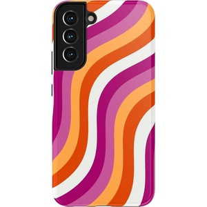 image:imageCasely Galaxy S22 Plus Case  Current Mood  Cow Print  Essential Slim DualLayer Protective DesignAll for Love  Pride