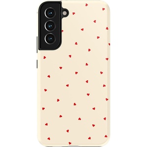 image:imageCasely Galaxy S22 Plus Case  Current Mood  Cow Print  Essential Slim DualLayer Protective DesignBe Mine  Tiny Hearts