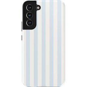image:imageCasely Galaxy S22 Plus Case  Current Mood  Cow Print  Essential Slim DualLayer Protective DesignBlue Stripes  Sunday Best