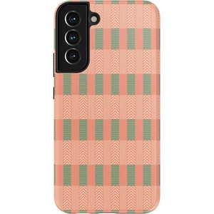 image:imageCasely Galaxy S22 Plus Case  Current Mood  Cow Print  Essential Slim DualLayer Protective DesignGrand Cabana  Palm Beach
