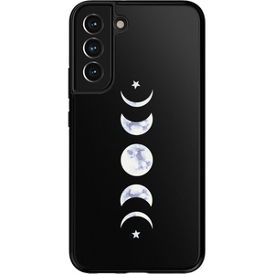 image:imageCasely Galaxy S22 Plus Case  Current Mood  Cow Print  Essential Slim DualLayer Protective DesignIts Just a Phase  Marble Moon