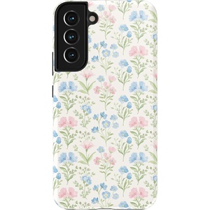 image:imageCasely Galaxy S22 Plus Case  Current Mood  Cow Print  Essential Slim DualLayer Protective DesignPastel Garden  Sunday Best
