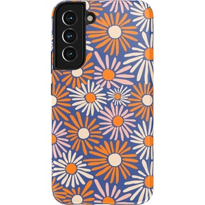 image:imageCasely Galaxy S22 Plus Case  Current Mood  Cow Print  Essential Slim DualLayer Protective DesignSpring Forward  Daisy Floral