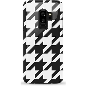 image:imageCasely Galaxy S9 Plus Case  Its Just a Phase  Marble Moon  Essential Slim DualLayer Protective DesignHoundstooth  High Contrast Design