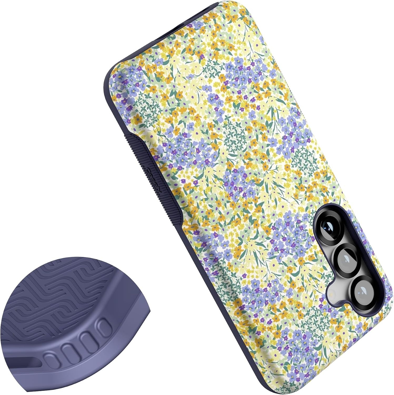 image:imageCasely Galaxy S25 Case  Pura Vida  Coastal Checkers  Bold Protective Design  Compatible with MagSafeDream Garden  Cottagecore