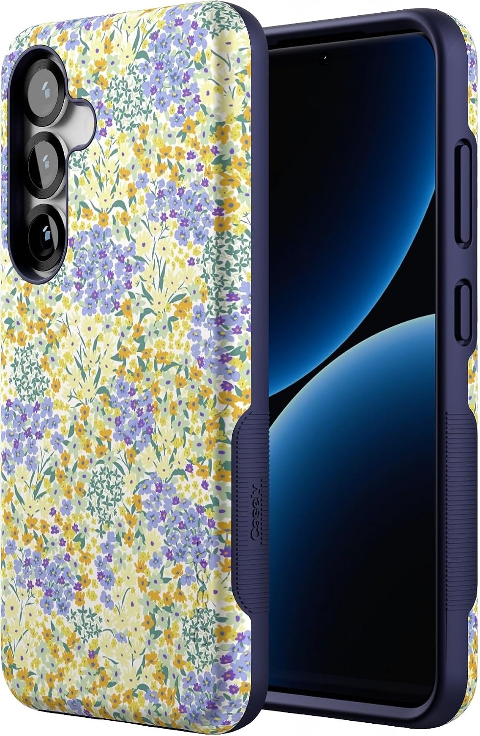 image:imageCasely Galaxy S25 Case  Pura Vida  Coastal Checkers  Bold Protective Design  Compatible with MagSafeDream Garden  Cottagecore