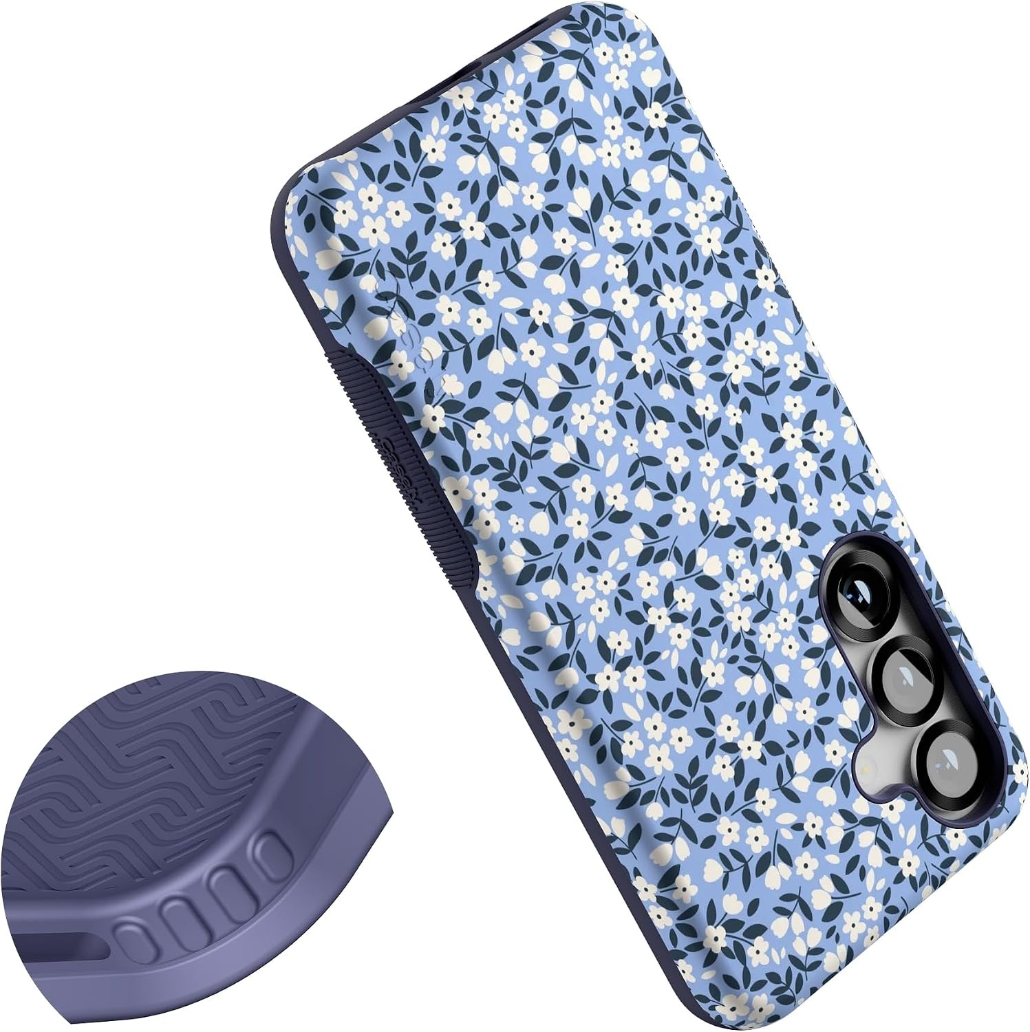 image:imageCasely Galaxy S25 Case  Pura Vida  Coastal Checkers  Bold Protective Design  Compatible with MagSafePicking Daisies  Cottagecore
