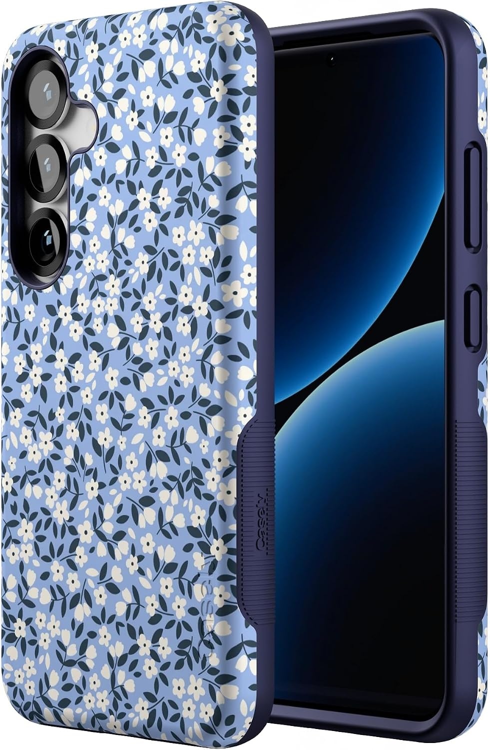 image:imageCasely Galaxy S25 Case  Pura Vida  Coastal Checkers  Bold Protective Design  Compatible with MagSafePicking Daisies  Cottagecore