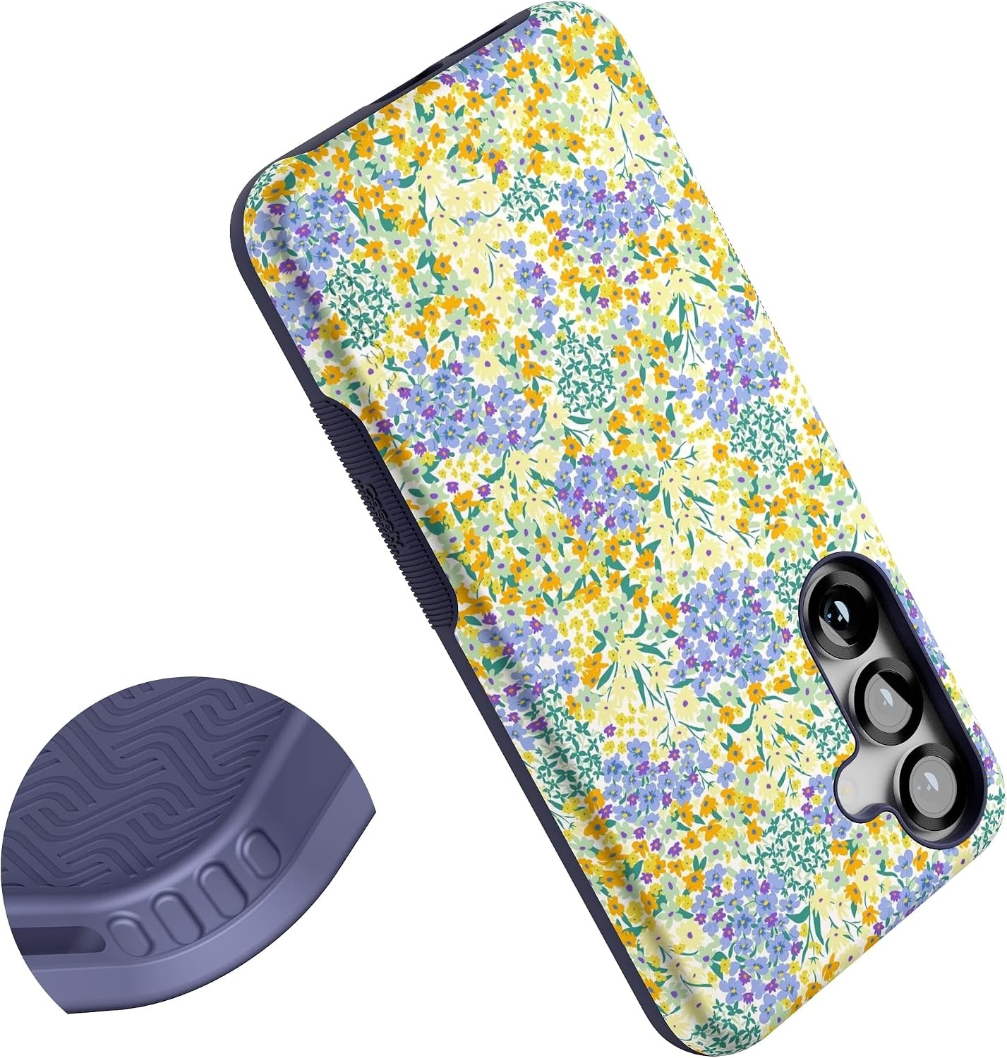 image:imageCasely Galaxy S25 Plus Case  Chateau Pups  French Dog  Bold Protective Design  Compatible with MagSafeDream Garden  Cottagecore