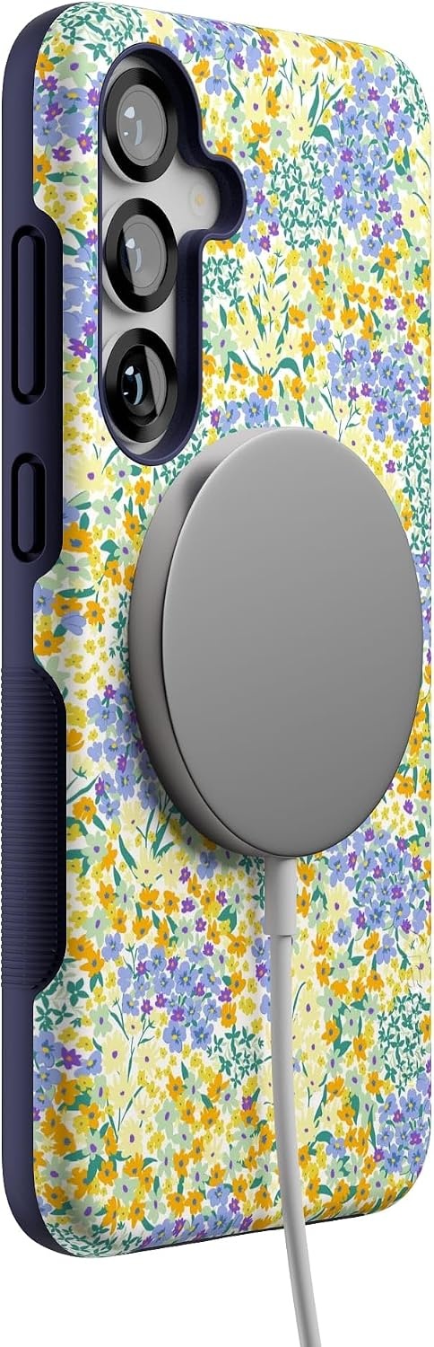 image:imageCasely Galaxy S25 Plus Case  Chateau Pups  French Dog  Bold Protective Design  Compatible with MagSafeDream Garden  Cottagecore