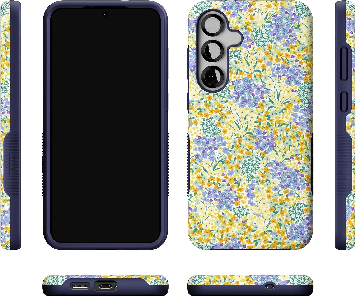 image:imageCasely Galaxy S25 Plus Case  Chateau Pups  French Dog  Bold Protective Design  Compatible with MagSafeDream Garden  Cottagecore