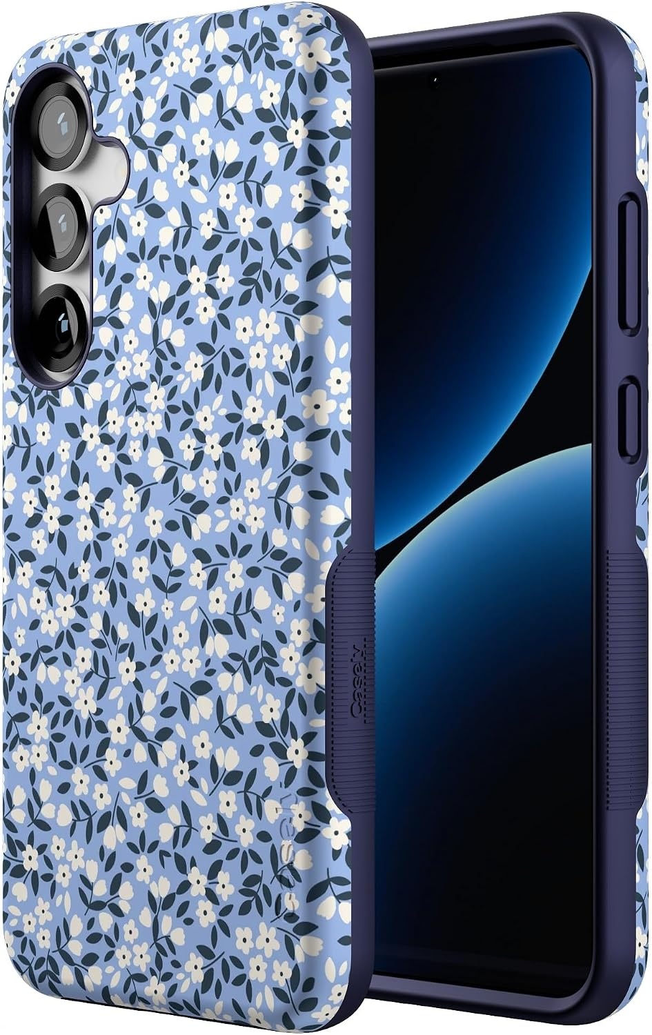 image:imageCasely Galaxy S25 Plus Case  Chateau Pups  French Dog  Bold Protective Design  Compatible with MagSafePicking Daisies  Cottagecore