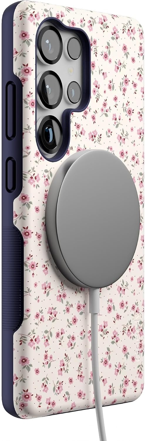 image:imageCasely Galaxy S25 Ultra Case  Mystic Meadow  Green Gardens  Bold Protective Design  Compatible with MagSafeCottage Charm  Cottagecore