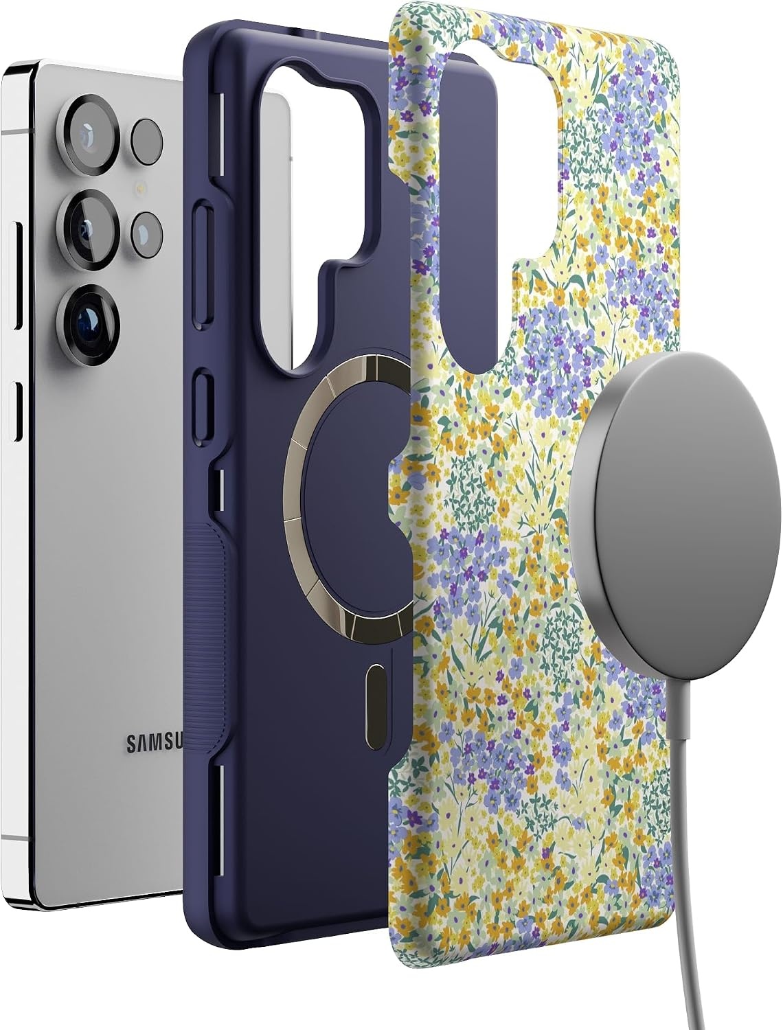 image:imageCasely Galaxy S25 Ultra Case  Mystic Meadow  Green Gardens  Bold Protective Design  Compatible with MagSafeDream Garden  Cottagecore