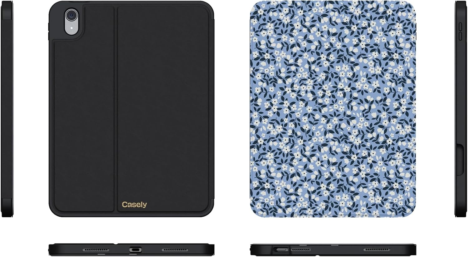 image:imageCasely iPad 109 10th Gen  A16 Case  Meadow Check  Floral GinghamPicking Daisies  Cottagecore